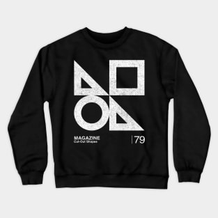 Cut-Out Shapes / Minimalist Graphic Fan Artwork Design Crewneck Sweatshirt